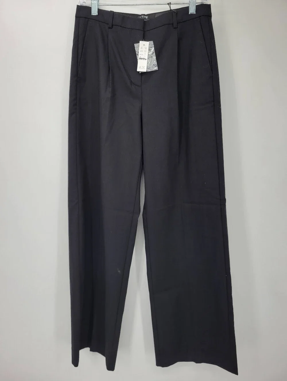 J Crew Essential wide-leg pant in Italian studio wool blend CN722 Size 4 NEW